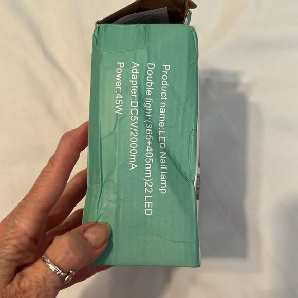 NIB Professional UV/LED Nail Lamp 2 available purchased by mistake no returns - Picture 11 of 12